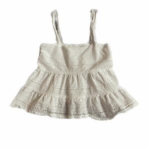 Aeropostale size XS White cropped Tank top